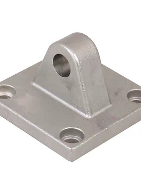 304不锈钢SC标准气缸配附件 固定底座单耳环CA-4N0/50/63/80耐腐