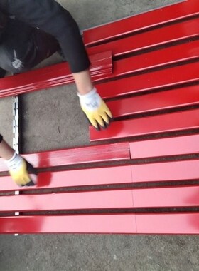 户外门头材料c84彩钢扣板装饰条不F锈钢发光字广告牌底板定做招牌