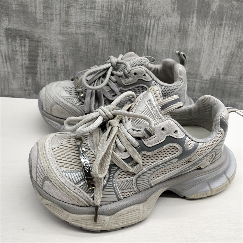 撤柜处理折扣外贸女鞋2026早春新款厚底老爹鞋时尚运动休闲女单鞋