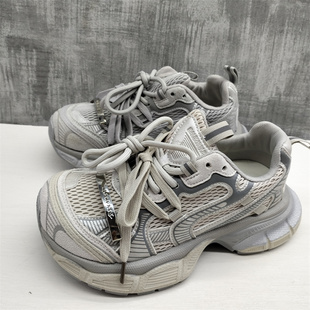 运动休闲女单鞋 撤柜处理折扣外贸女鞋 时尚 厚底老爹鞋 2026早春新款