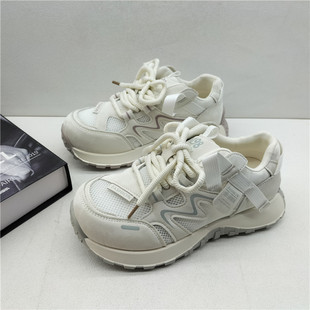 休闲透气运动舒适网布女单鞋 时尚 2026春新款 撤柜处理折扣外贸女鞋