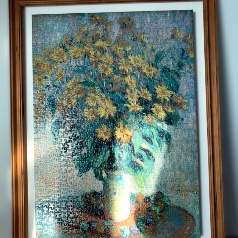 1000片拼图h框雷诺瓦拼图浮裱相框实木复古画框1500片拼图画框定,家居饰品,相框/画框,淘宝优惠券,粉丝福利购,淘宝优惠卷