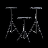 投影仪落地托盘支架投影机u支架三脚架床头家用三角伸缩投影仪支