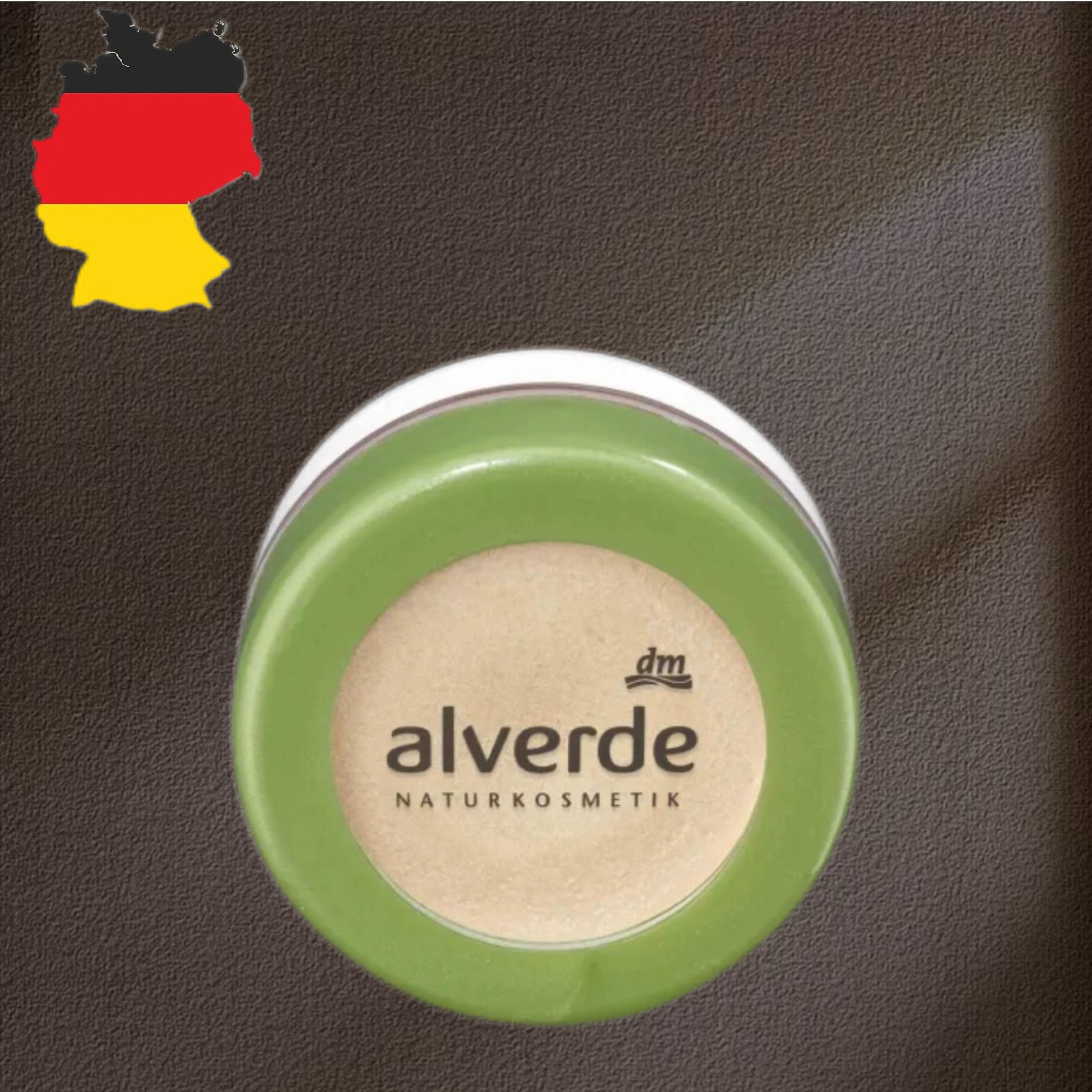 德国代购【全场满300包邮】alverde10号香槟色高光眼影二合一5ml