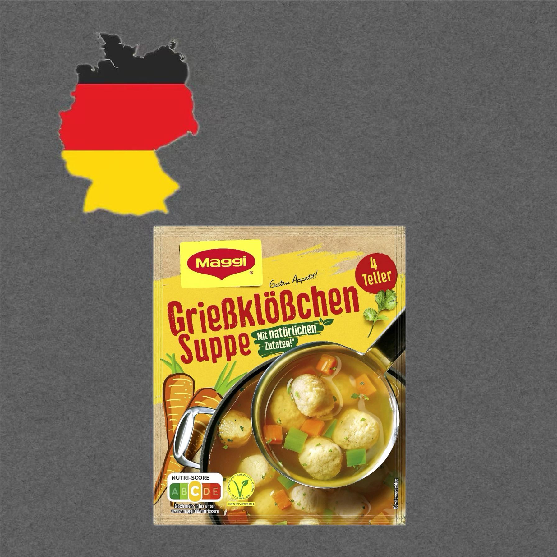 德国代购《全场满300包邮》Maggi丸子汤料理包53g