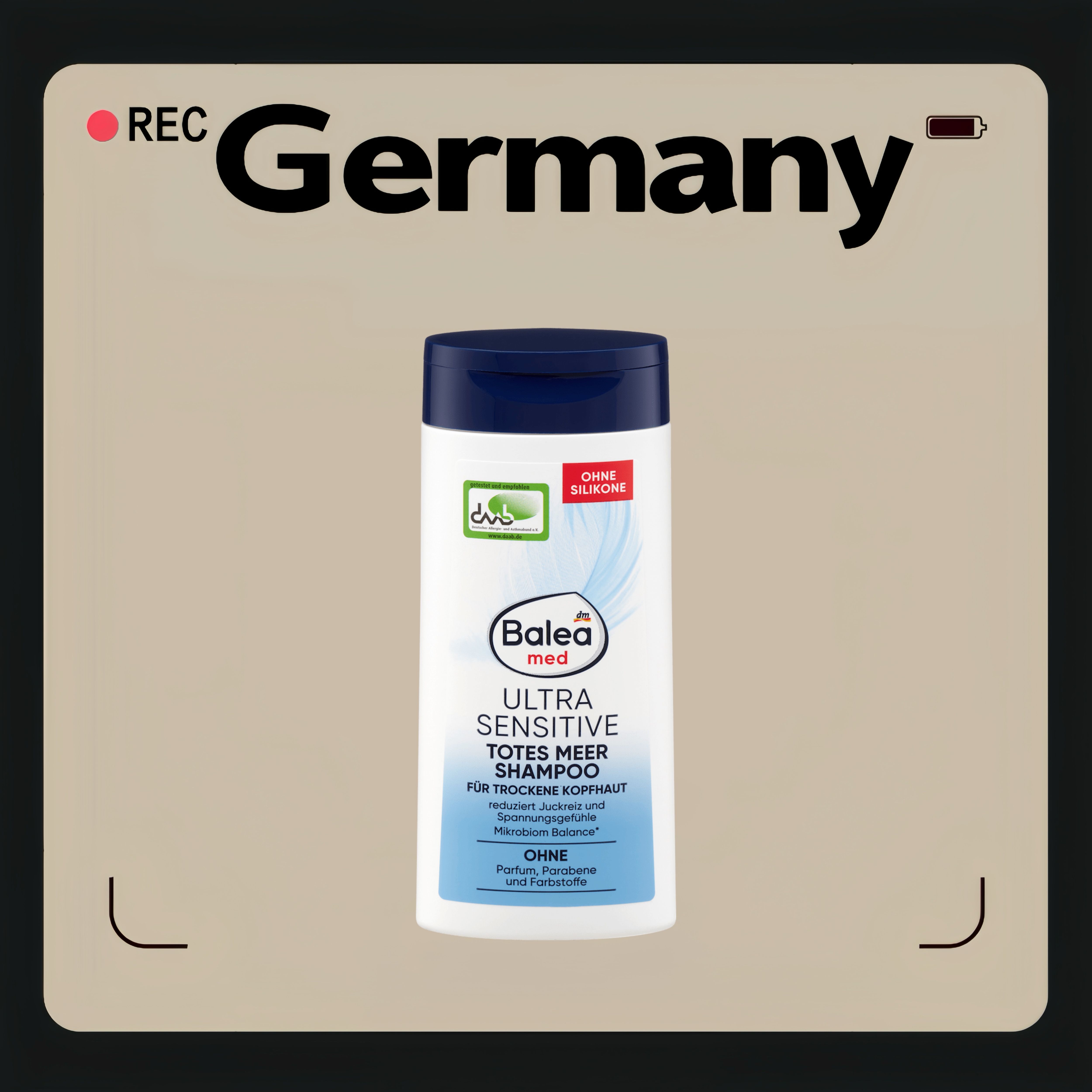 德国代购【全场满300包邮】Balea死海洗发水250ml