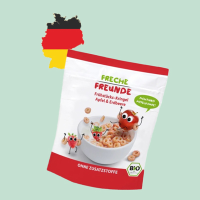 德国代购【全场满300包邮】freche freunde1岁+有机即食麦片125g