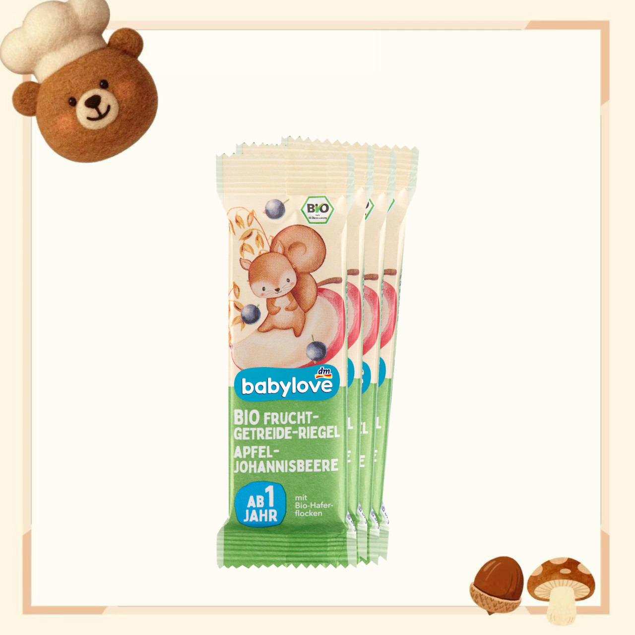 德国代购【全场满300包邮】babylove蓝莓苹果谷物条100g,婴童食品,宝宝饼干,淘宝优惠券,粉丝福利购,淘宝优惠卷