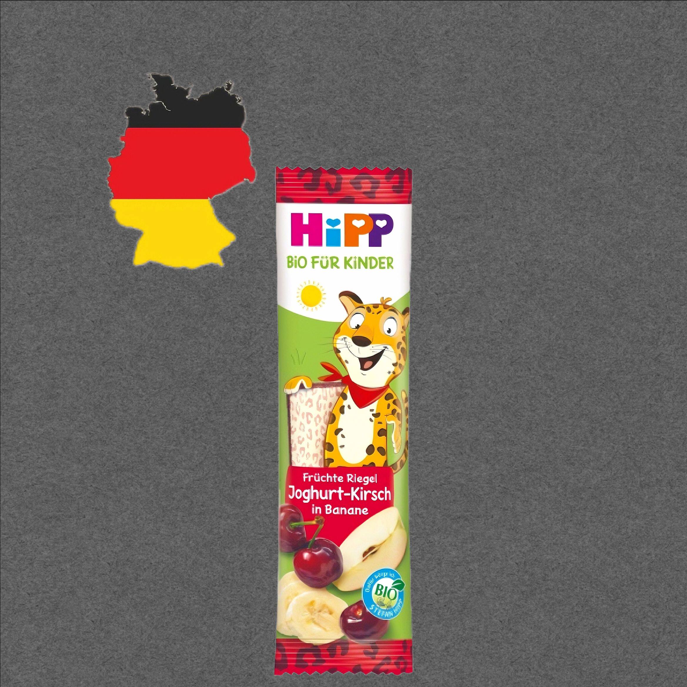 德国代购【全场满300包邮】hipp/喜宝有机1岁+宝宝水果棒