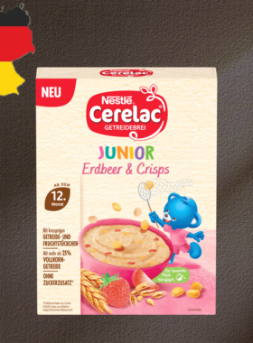 德国代购【全场满300包邮】Nestle Cerelac12个月+草莓杂粮糊200g