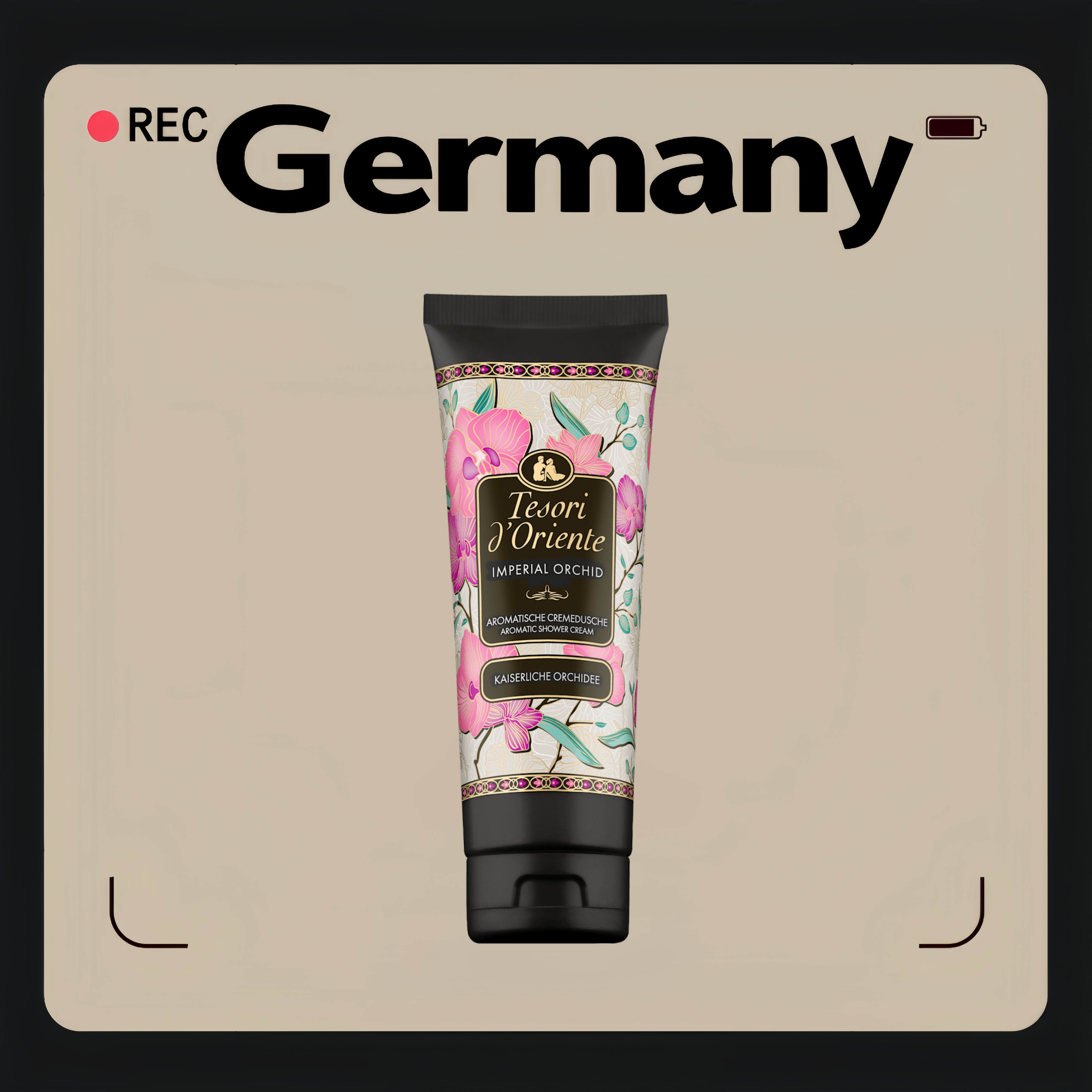 德国代购【全场满300包邮】Tesori d'Oriente帝国之花沐浴露250ml