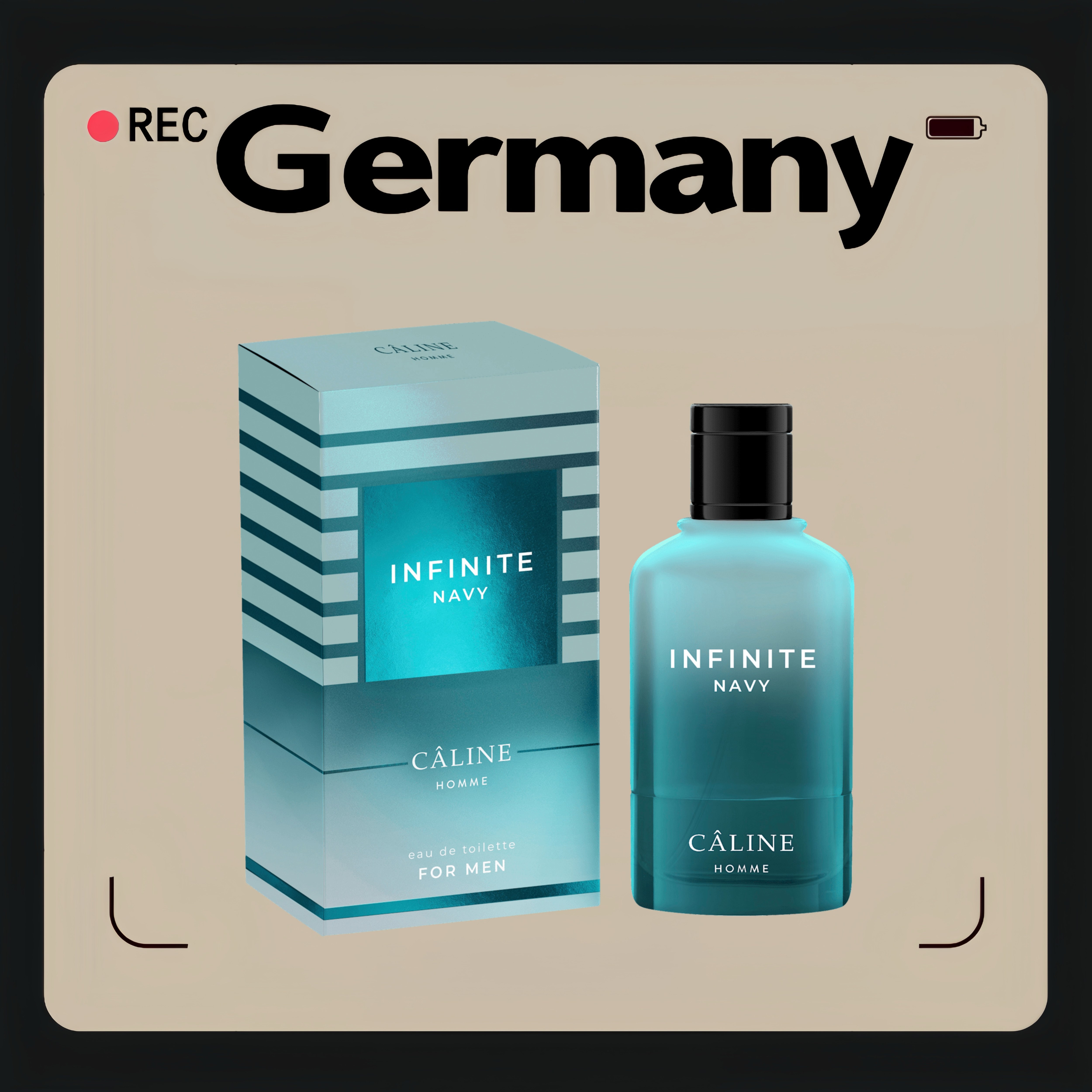 德国代购【全场满300包邮】CALINE无限之爱EDT男士香水60ml