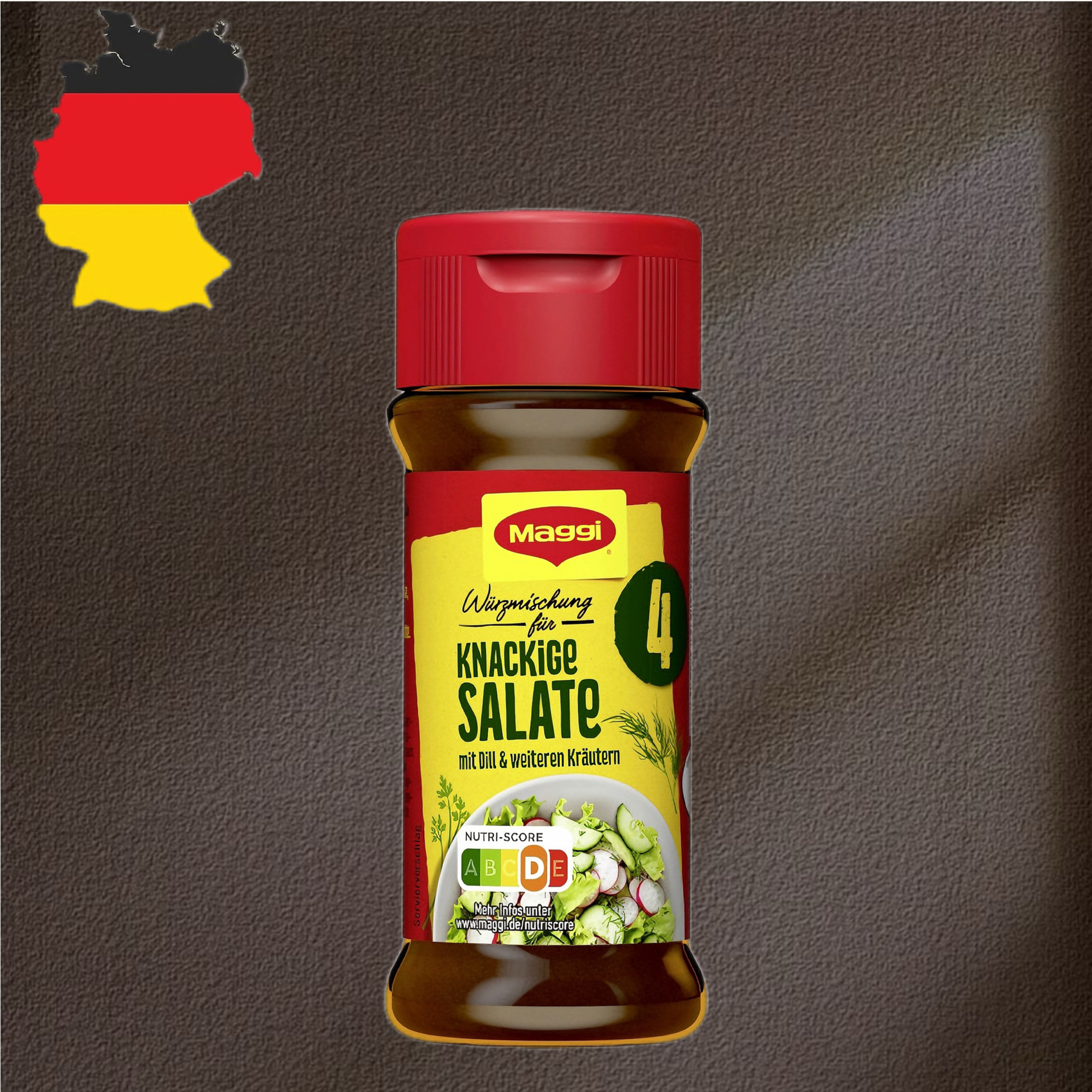 德国代购【全场满300包邮】Maggi混合香料沙拉调味盐60g