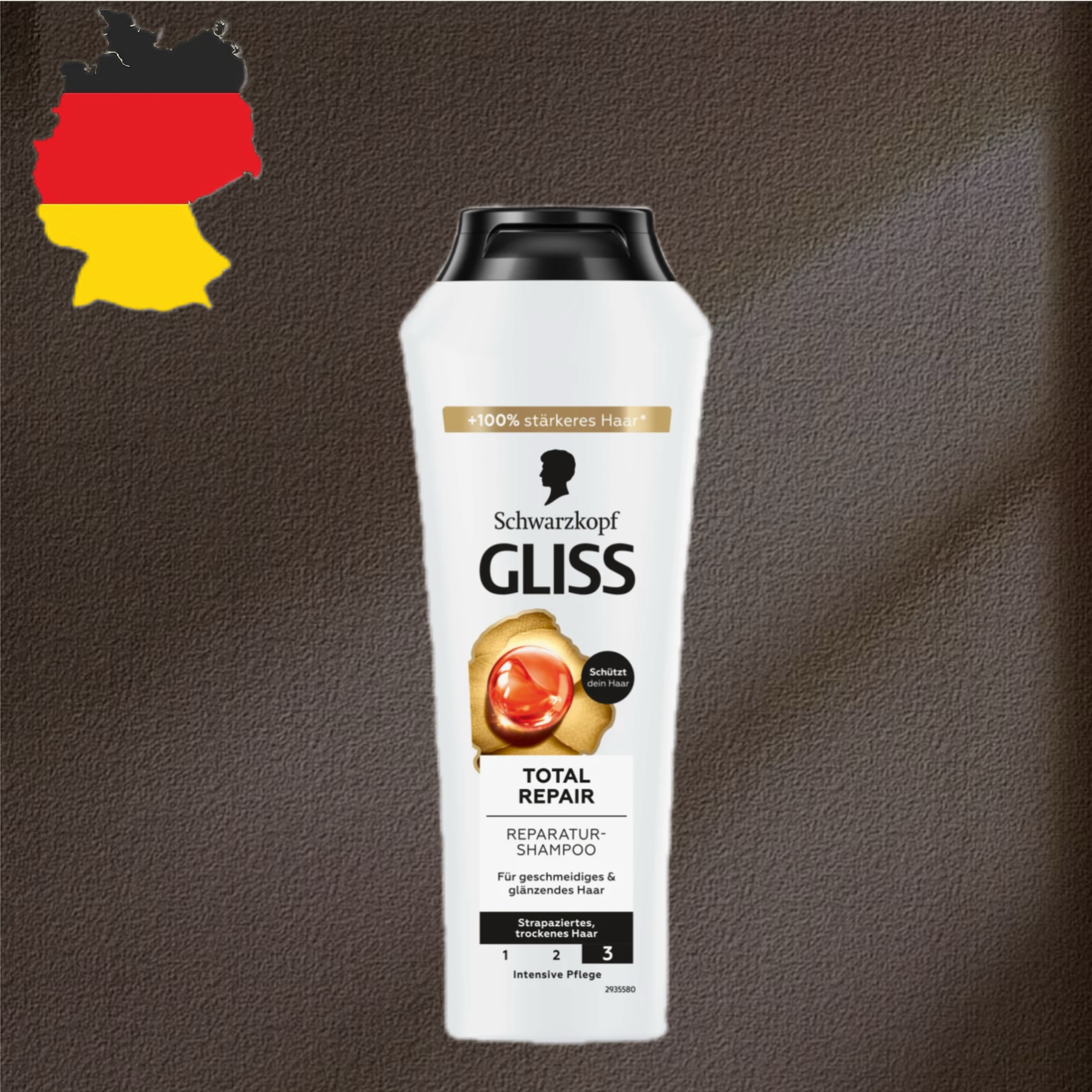 德国代购全场满300包邮Schwarzkopf施华蔻GLISS系列修复洗发250ml