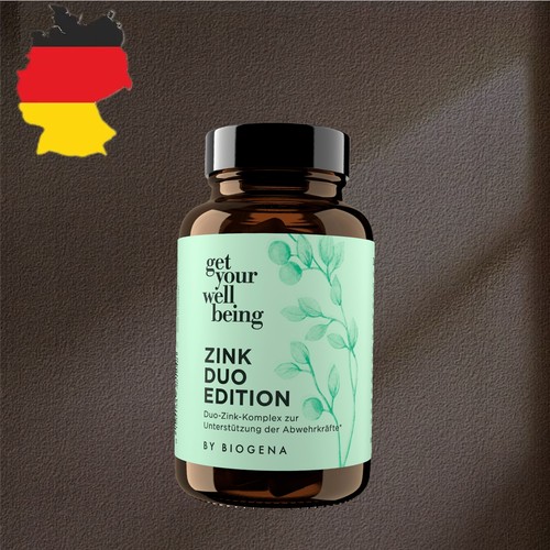 德国代购【全场满300包邮 】Biogena锌复合维生素胶囊60粒，20g
