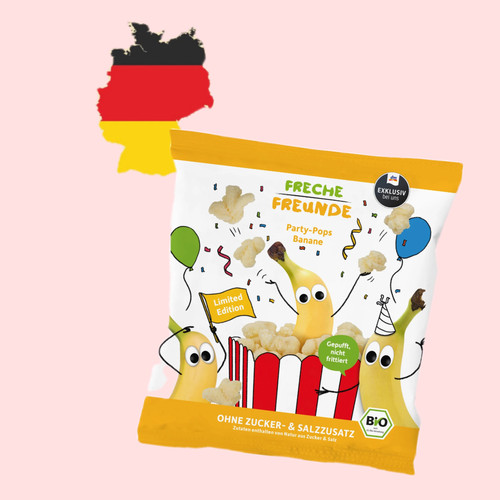德国代购全场300包邮freche freunde淘气伙伴1岁+儿童零食