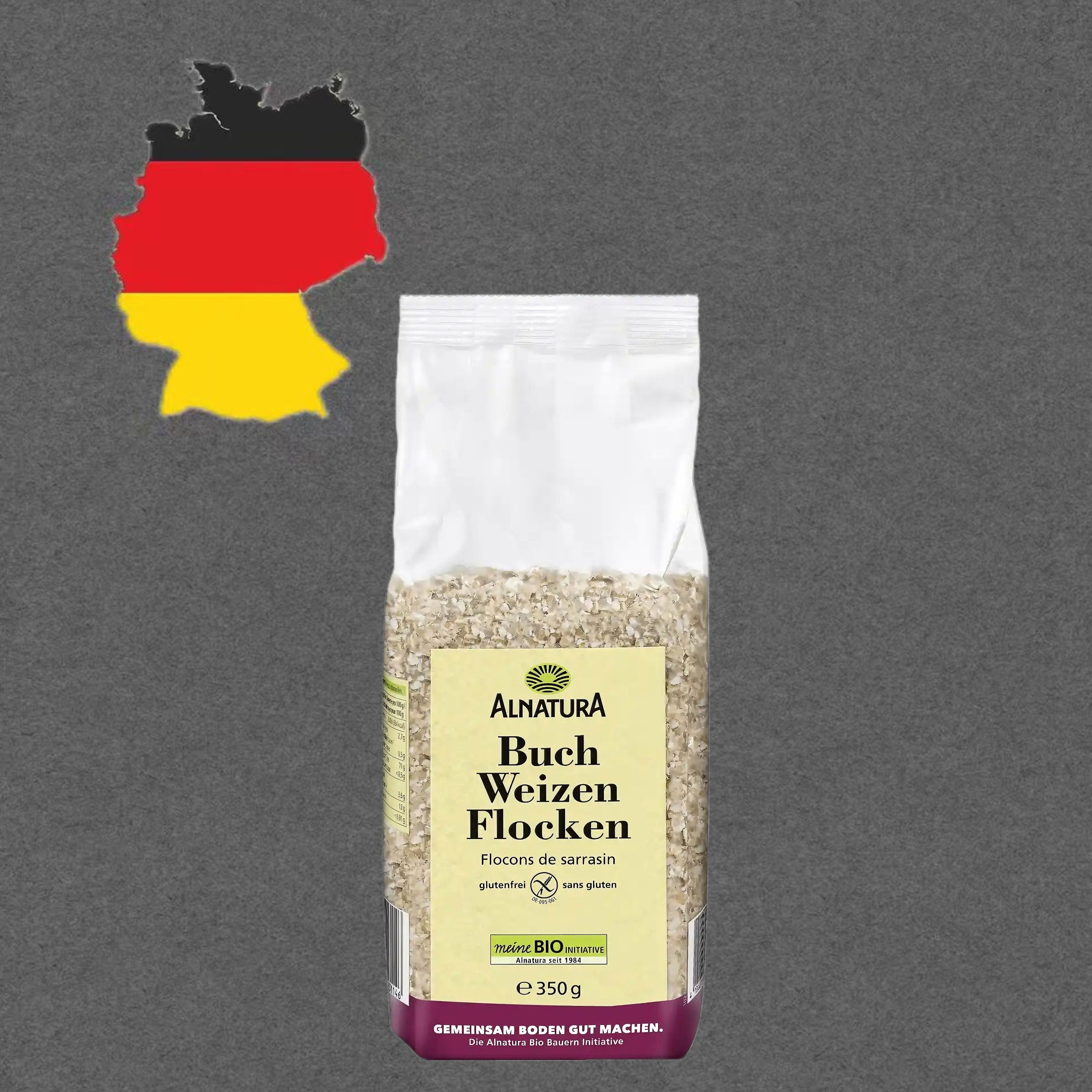 德国代购【全场满300包邮】alnatura安娜图拉有机荞麦片350g
