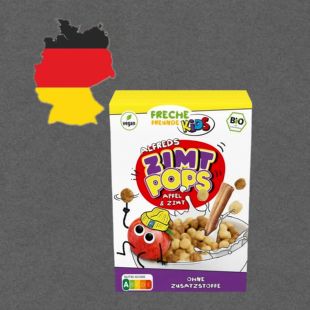 德国代购【5件包邮】freche freunde3岁+有机苹果肉桂麦片275g