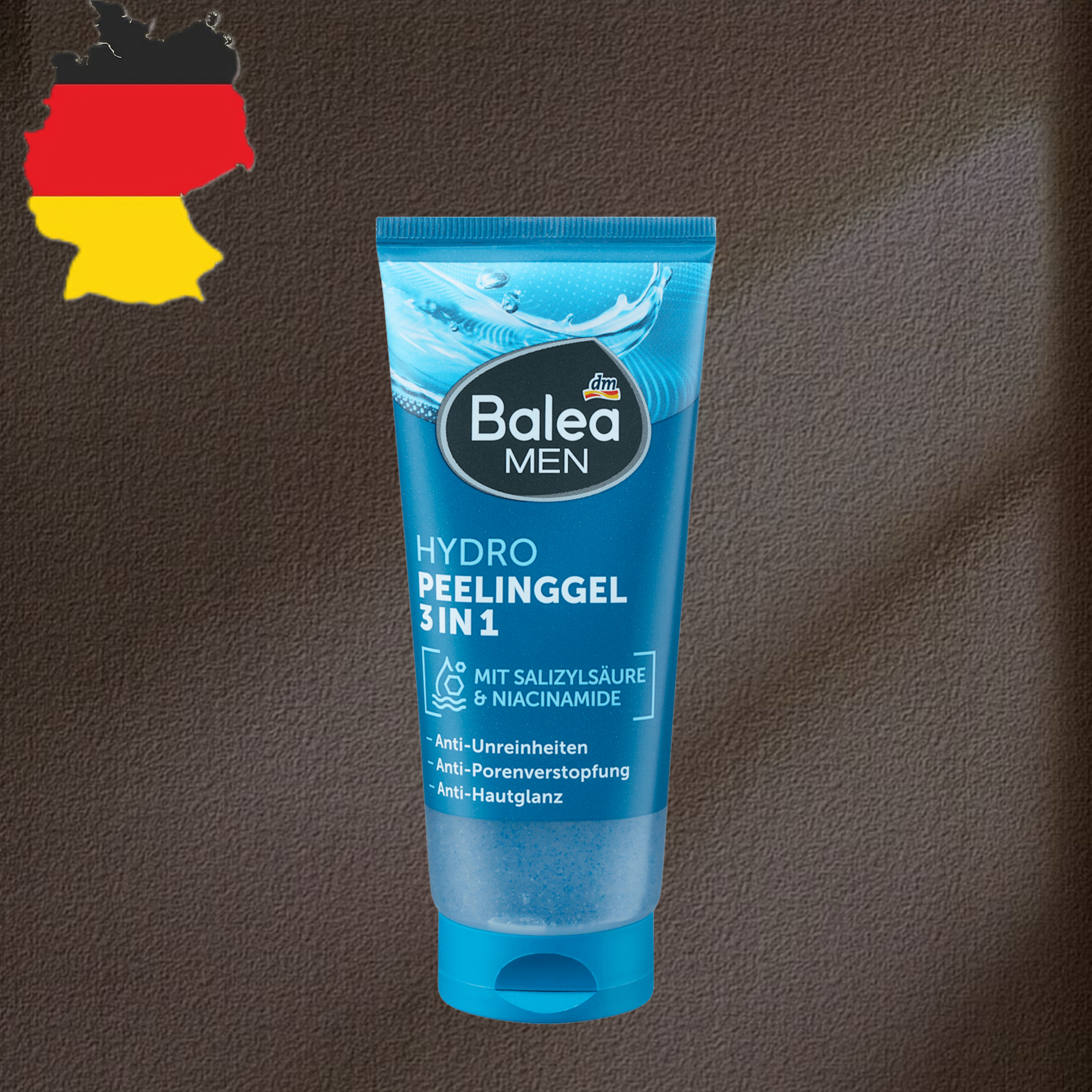 德国代购【全场满300包邮】Balea男士三合一磨砂膏100 ml