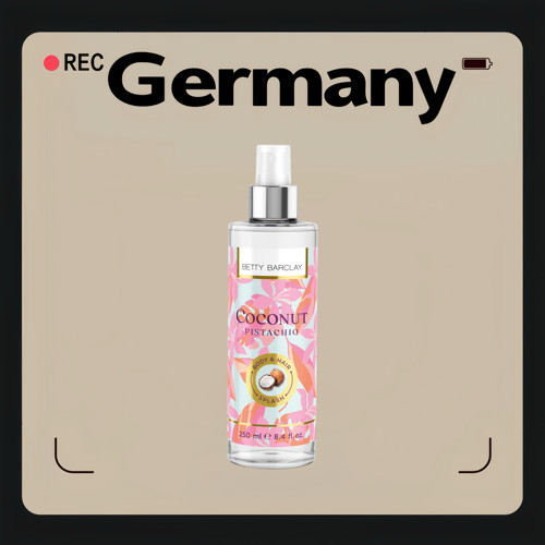 德国代购全场满300包邮Betty Barclay椰子开心果身体喷雾250ml