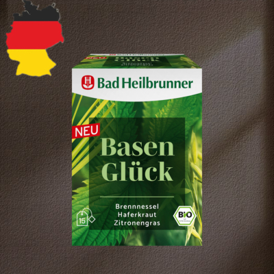 德国代购全场满300包邮Bad Heilbrunner有机柠檬草茶27g