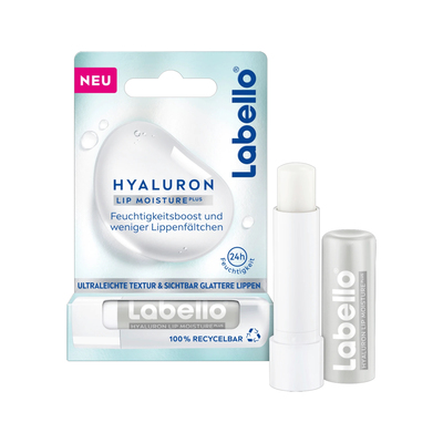 德国代购【全场满300包邮】Labello透明质酸护唇膏4.8g