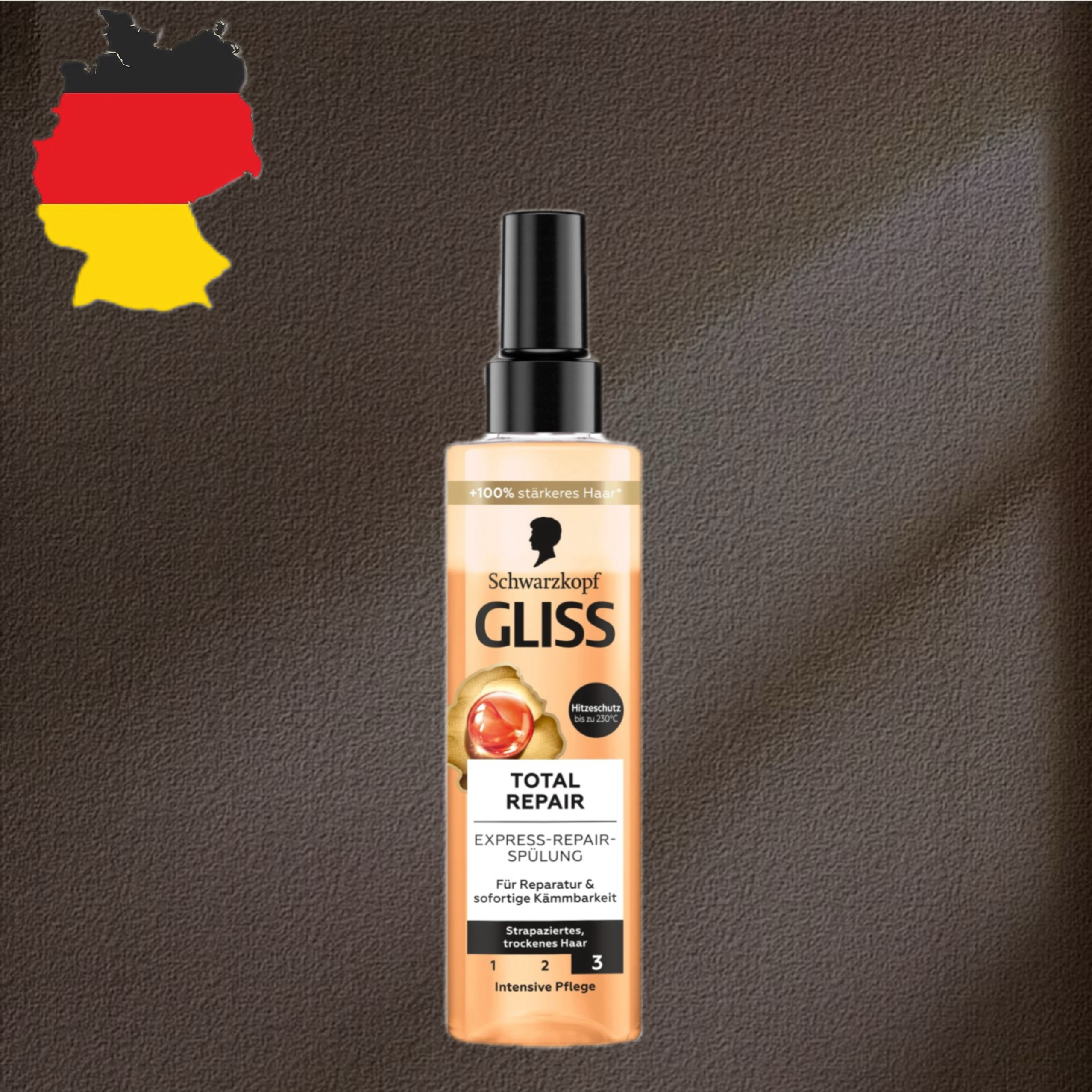 德国代购全场300包邮Schwarzkopf施华蔻GLISS系列喷雾护发素200ml