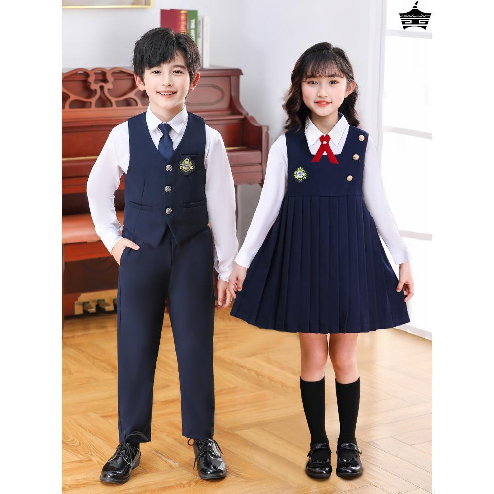 六一儿童合唱服小学生诗歌朗诵毕业照服装幼儿园园服纯棉夏季校服-封面