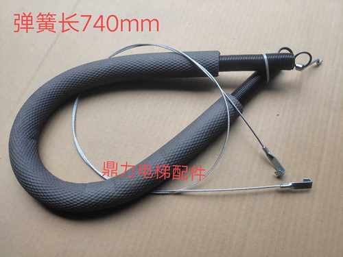 恒达富士电梯自闭弹簧 强迫关门弹簧 弹簧钢丝绳组件 电梯配件