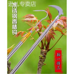 香椿钩子摘香椿神器摘椿芽勾香椿芽勾子摘春芽钩草杆子够槐花香椿