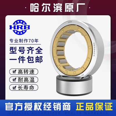 HRB 哈尔滨轴承 NU304 NU305 NU306 NU307 NU308 NU309 E M NJ N