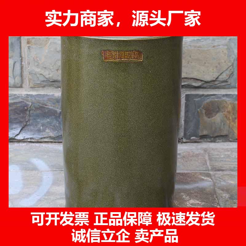 新款冬季陶瓷50斤100斤茶叶末储米缸米桶油缸腌菜腌肉缸水坛酒