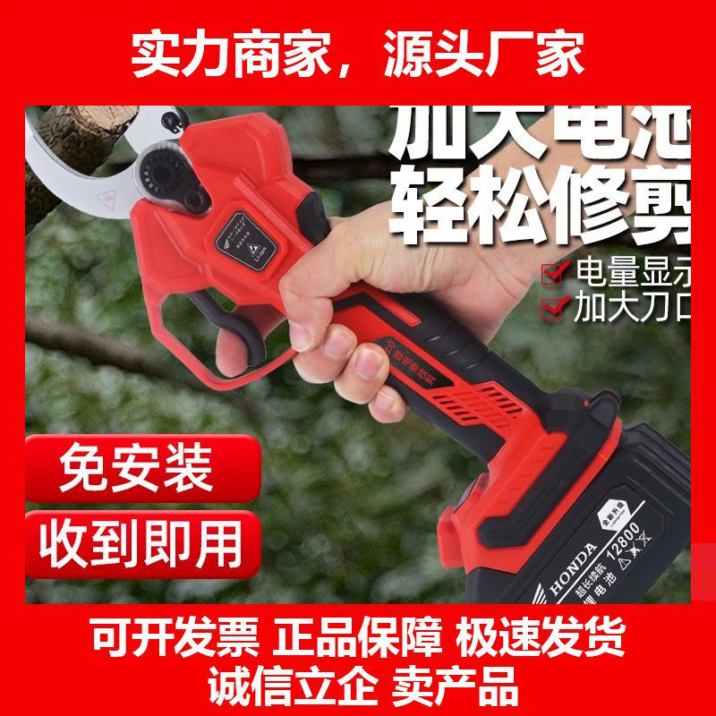 德国十大品牌电动剪刀果园修枝剪剪树枝无线强力专用