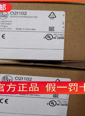 原装IFM O2I102 O2I101激光传感器现货~议价