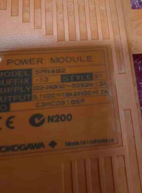 (询价)YOKOGAWA横河电源模块SPW482-13