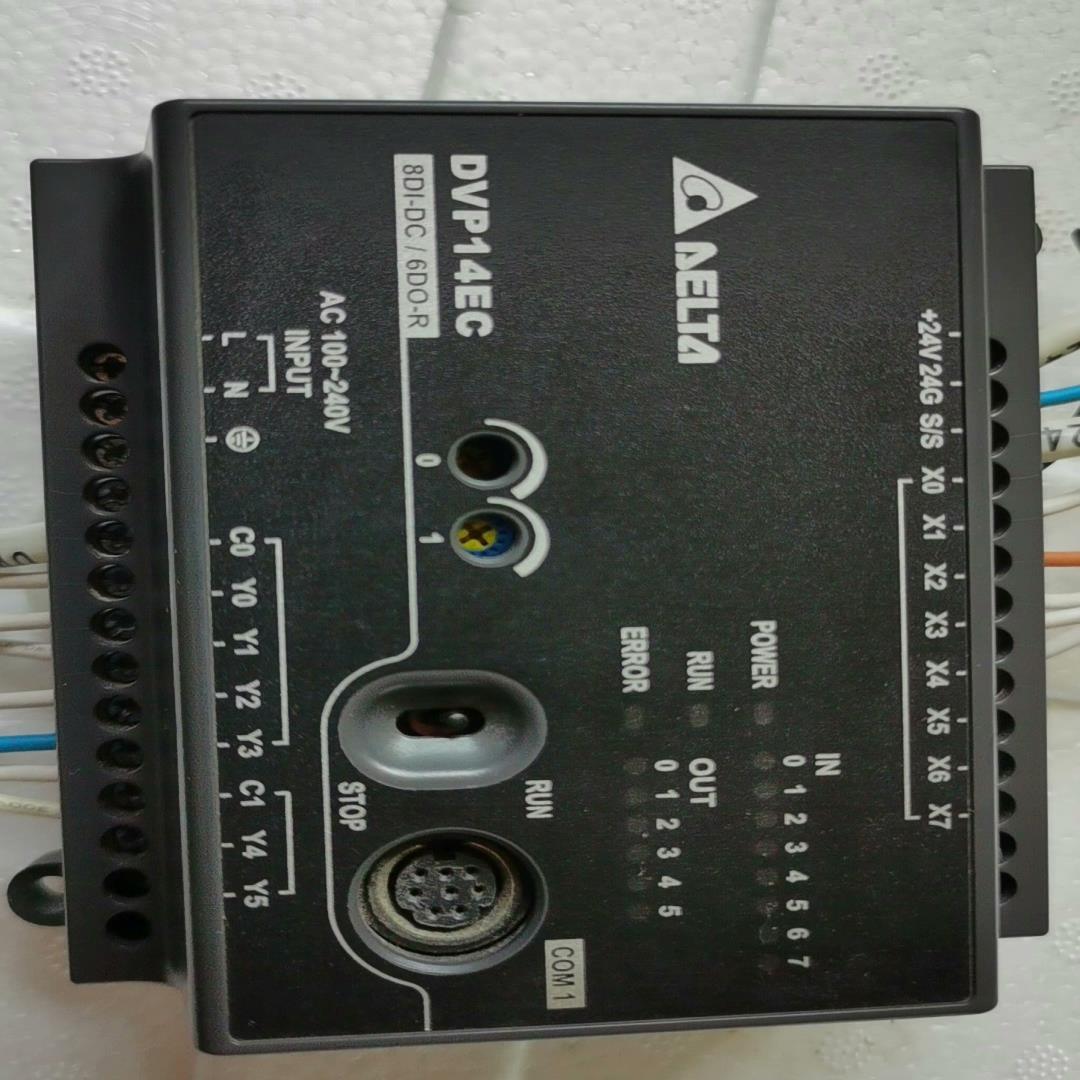 【议价】拆机台达DVP14ECDVP14EC00R3V806A