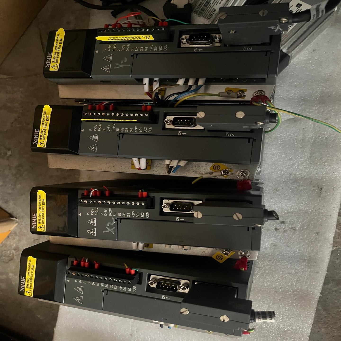 议~信捷伺服驱动ds5b 20p4 pta，电机ms5s 60s