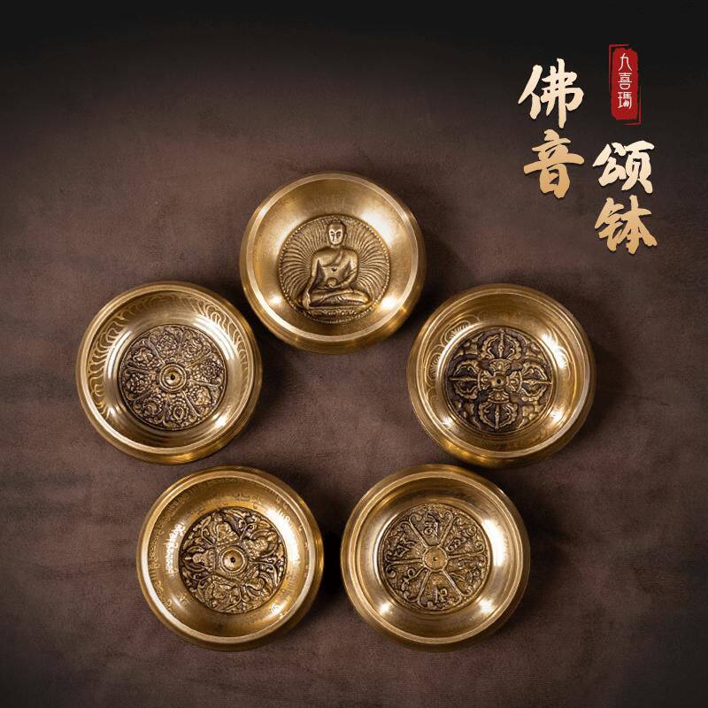 尼泊尔专业颂钵冥想钵手工钵音碗音钵音疗瑜伽佛音碗铜钵铜碗罄钵