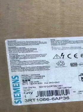 【汇生】接触器3RT1066-6AP36【议价】