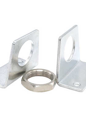 气缸固定支架CM-L020B法兰MA25FASDB32MF40CDM2B脚座PB/CDJ2B16LB