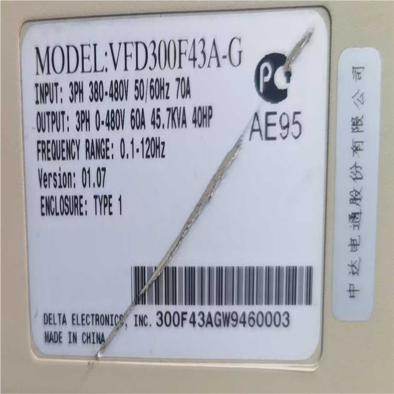 台达变频器主板VFD-G VFD300F43A-G 380V（憨憨电子）