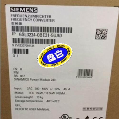 (议价)15kw功率模块6SL3224-0BE31-5UA06