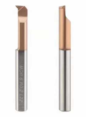 整体钨钢小孔镗刀MQR3/4/5/6/8 R0.1/0.15/0.2/0.4 L10/L15/L22