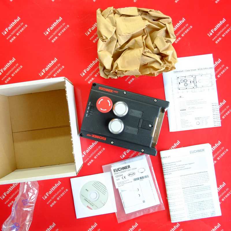 Euchner 121255 安士能安全开关 MGB-L1-ARA-AM3A1-M-R-121255议