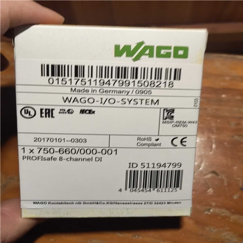 万可WAGO模块750-660/000-001 750-46~询价
