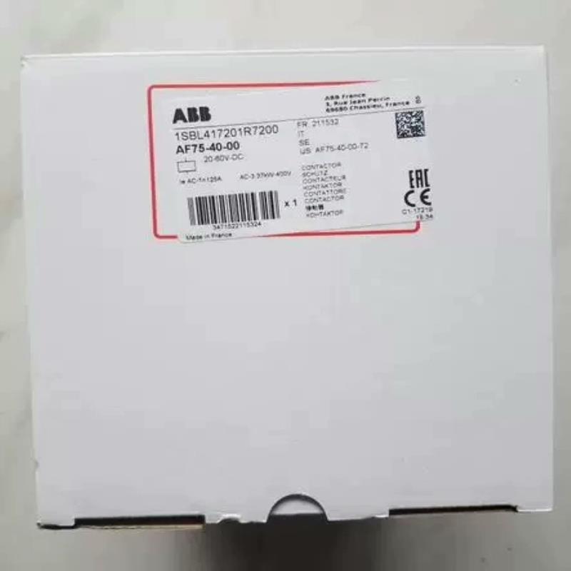 议~全新ABB 接触器 AF75-40-00  20-60VDC