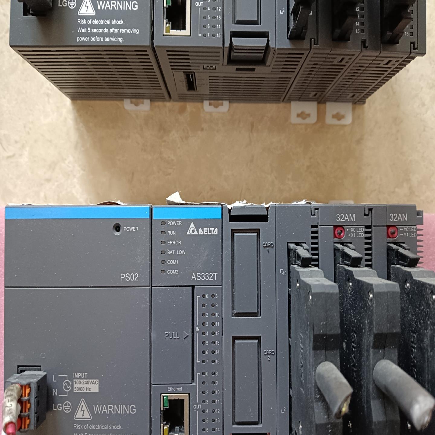 台达主机AS332T-A，电源AS-PS02，摸块AS64A~议价