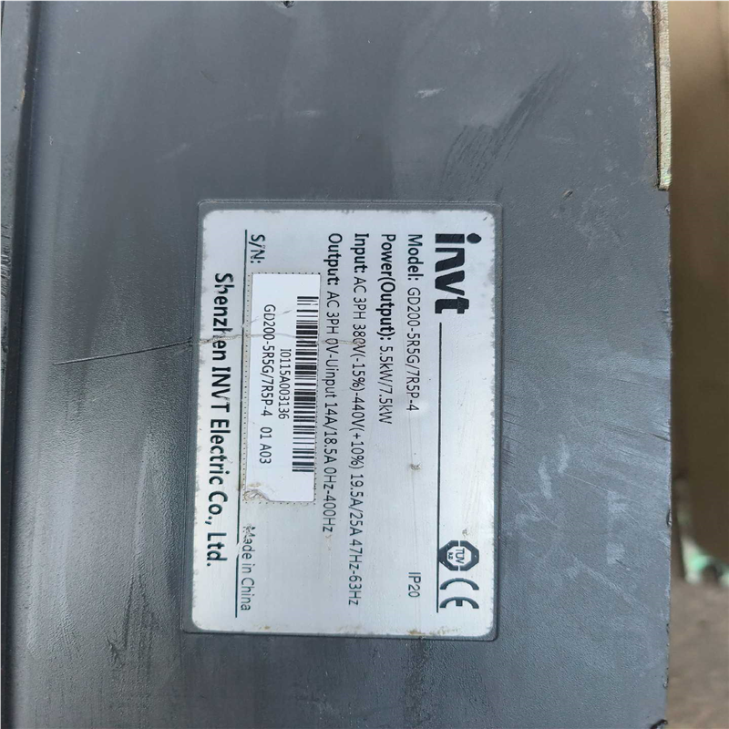 议~GD200-5R5G/7R5P功能正常少下盖