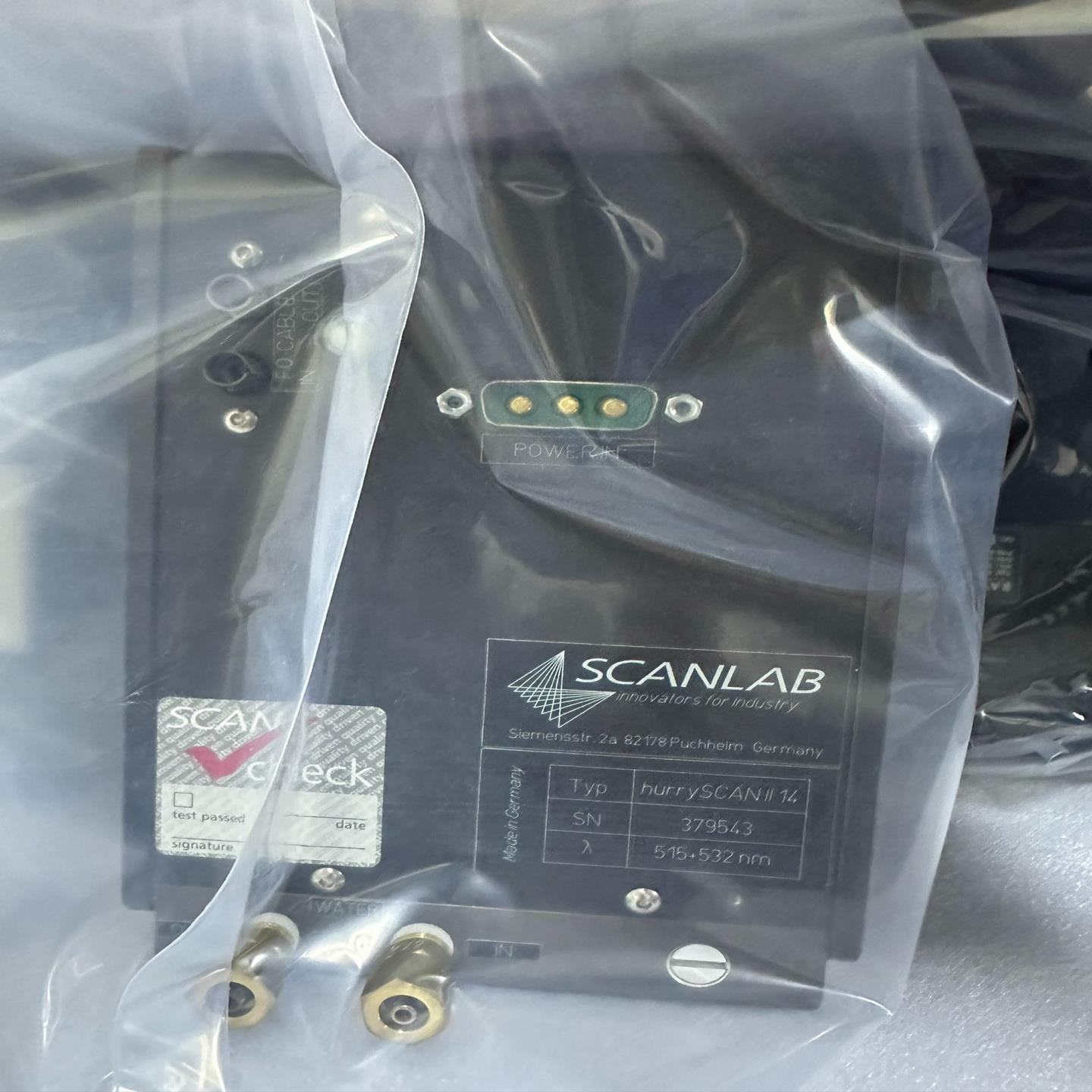 (询价)Scanlab 高速振镜