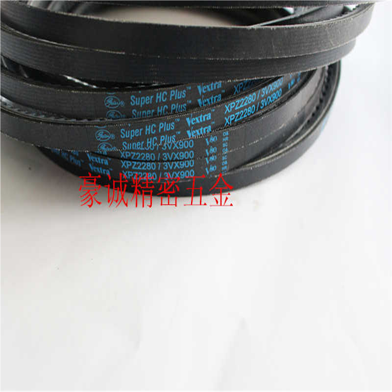 美国盖茨皮带攻牙皮带3VX710/750主轴皮带3VX900/950/3VX800/1090
